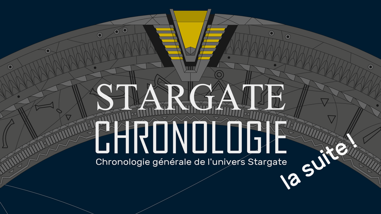 Frise chronologique des films et séries Stargate